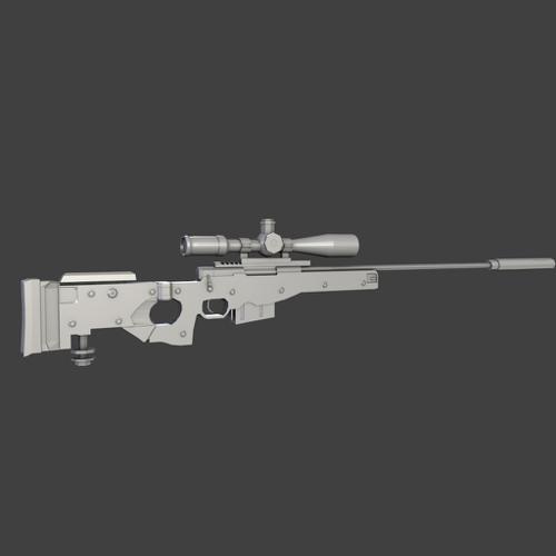 L96A1 Bolt Action Sniper Rifle preview image